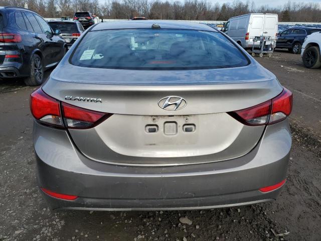  HYUNDAI ELANTRA 2016 Сірий