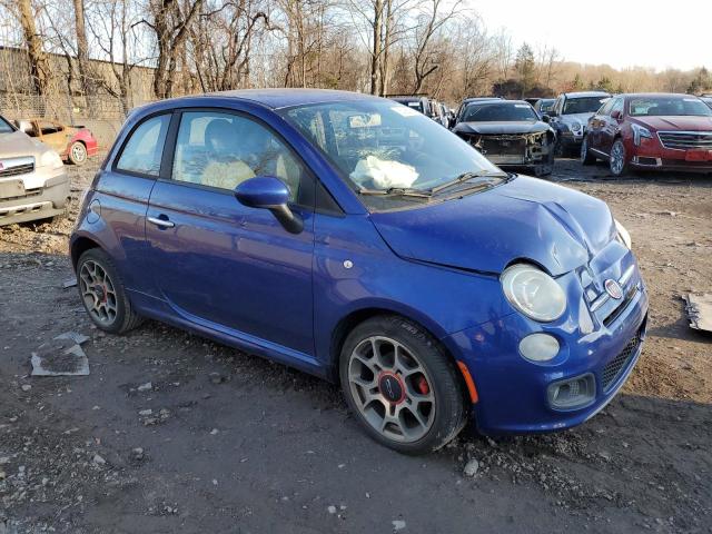  FIAT 500 2012 Синий