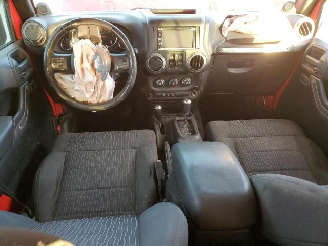 Parquets JEEP WRANGLER 2012 Czerwony