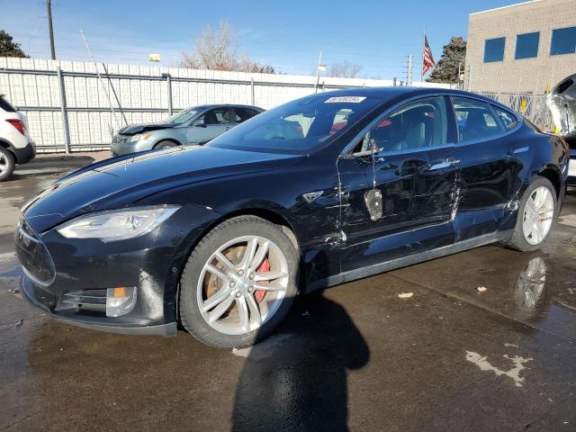  TESLA MODEL S 2014 Черный