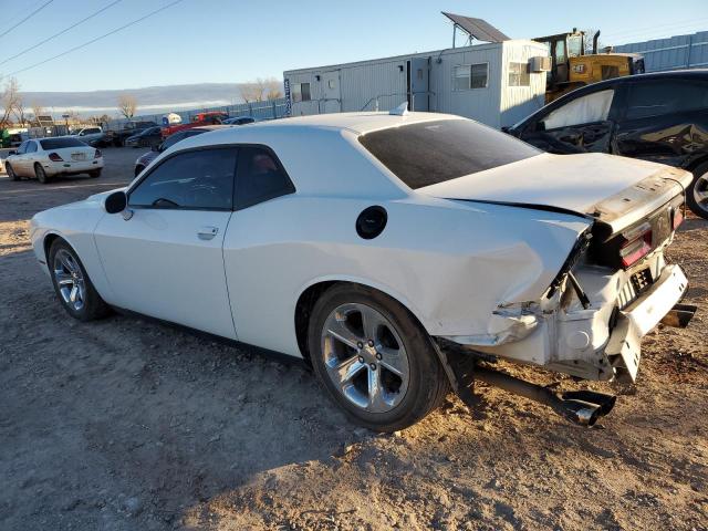  DODGE CHALLENGER 2016 White