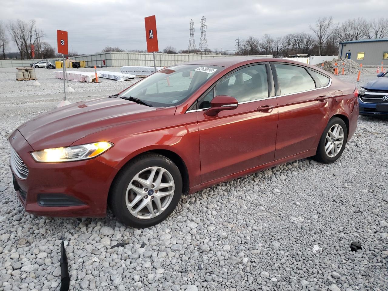 VIN 3FA6P0HD4ER183395 2014 FORD FUSION no.1