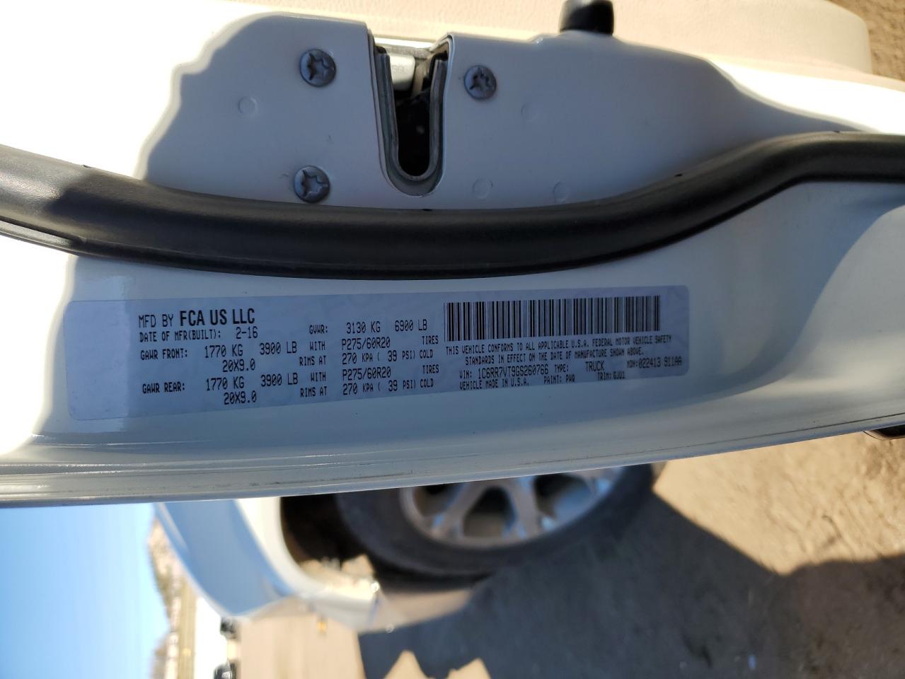 2016 RAM 1500 - Image 12