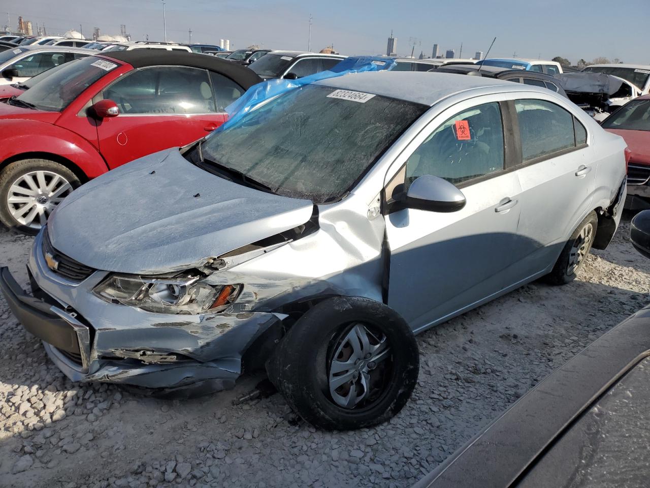 2017 Chevrolet Sonic Ls на продаже в Tulsa, OK - All Over
