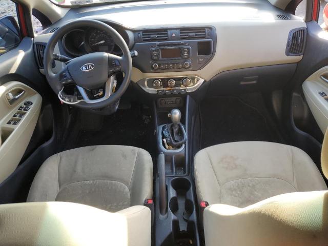  KIA RIO 2012 Czerwony