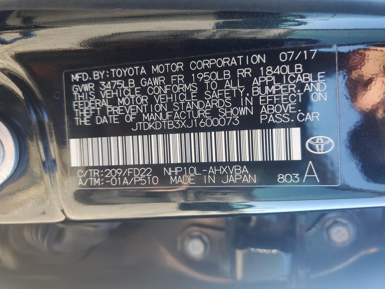 2018 Toyota Prius - Image 14