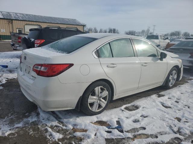 Sedans SUBARU LEGACY 2016 Biały