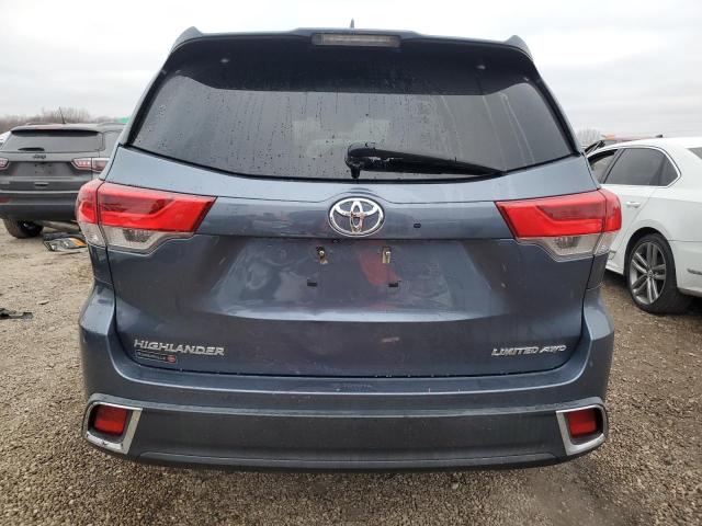  TOYOTA HIGHLANDER 2019 Синій