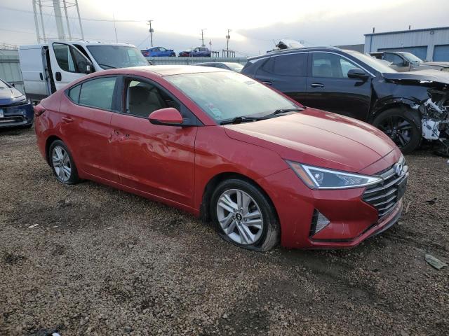  HYUNDAI ELANTRA 2020 Красный