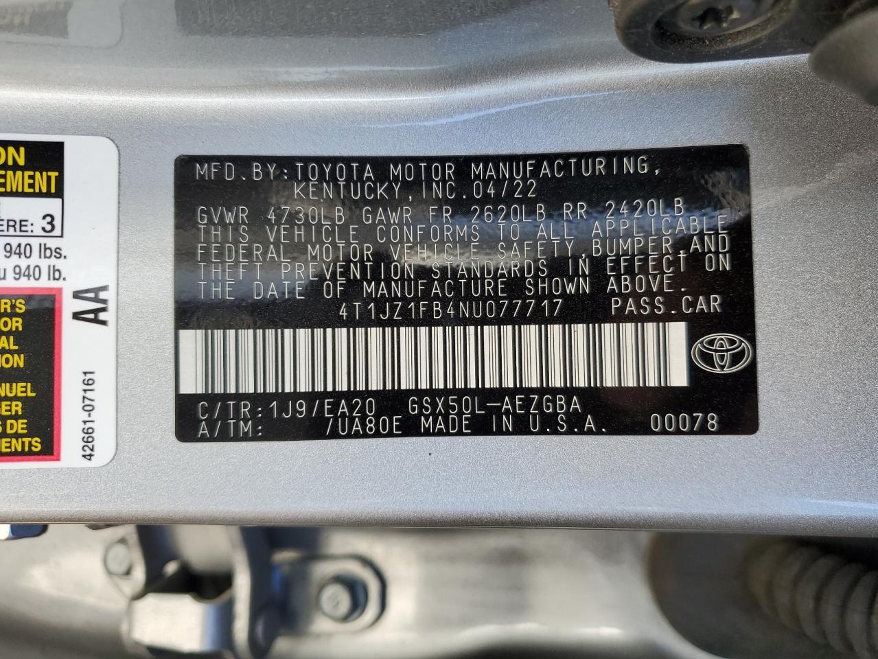 2022 Toyota Avalon - Image 12