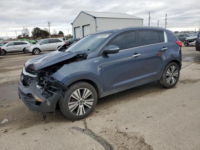 Parquets KIA SPORTAGE 2015 Granatowy