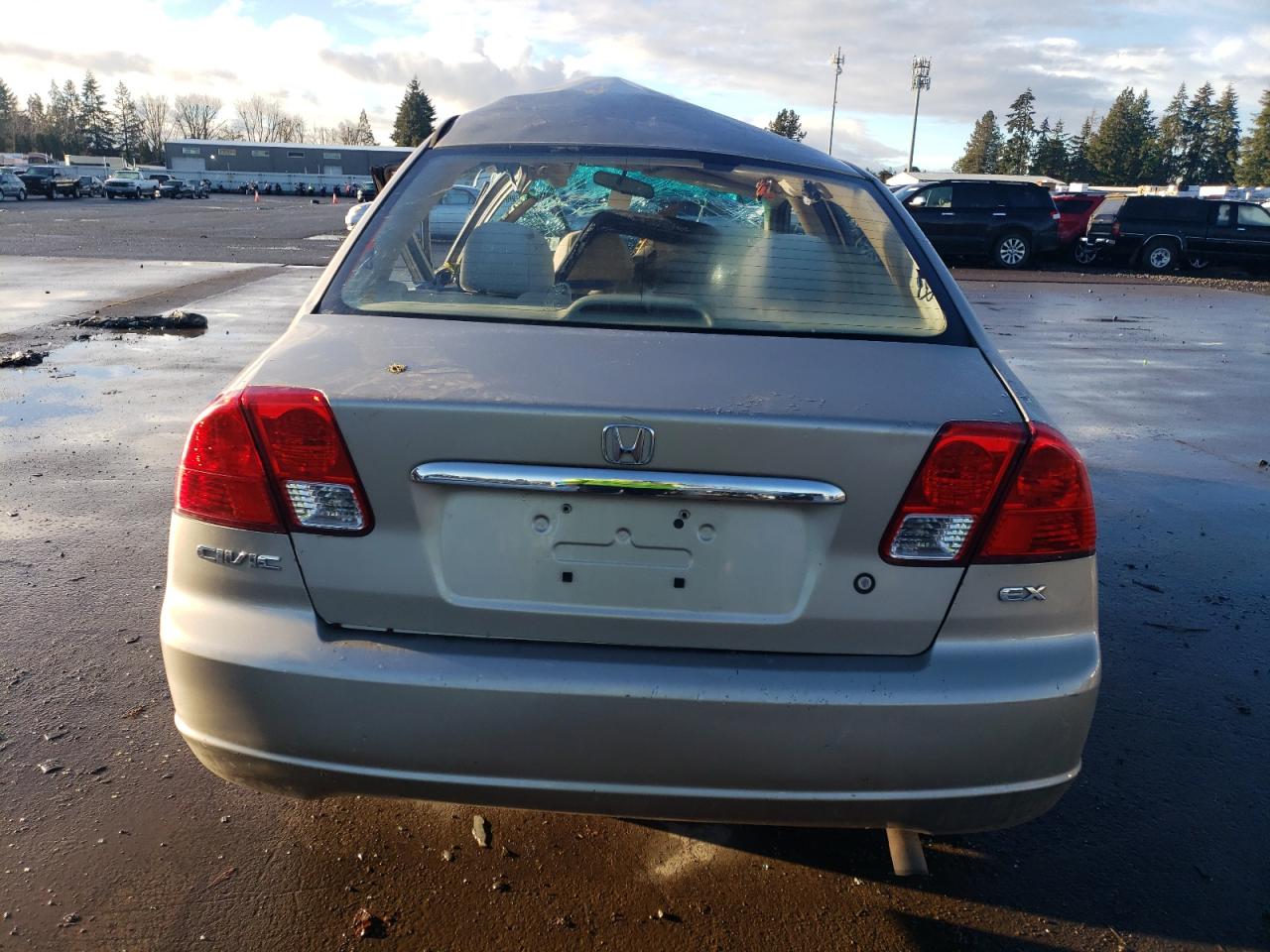 2003 Honda Civic Ex VIN: 2HGES26783H560057 Lot: 85394064