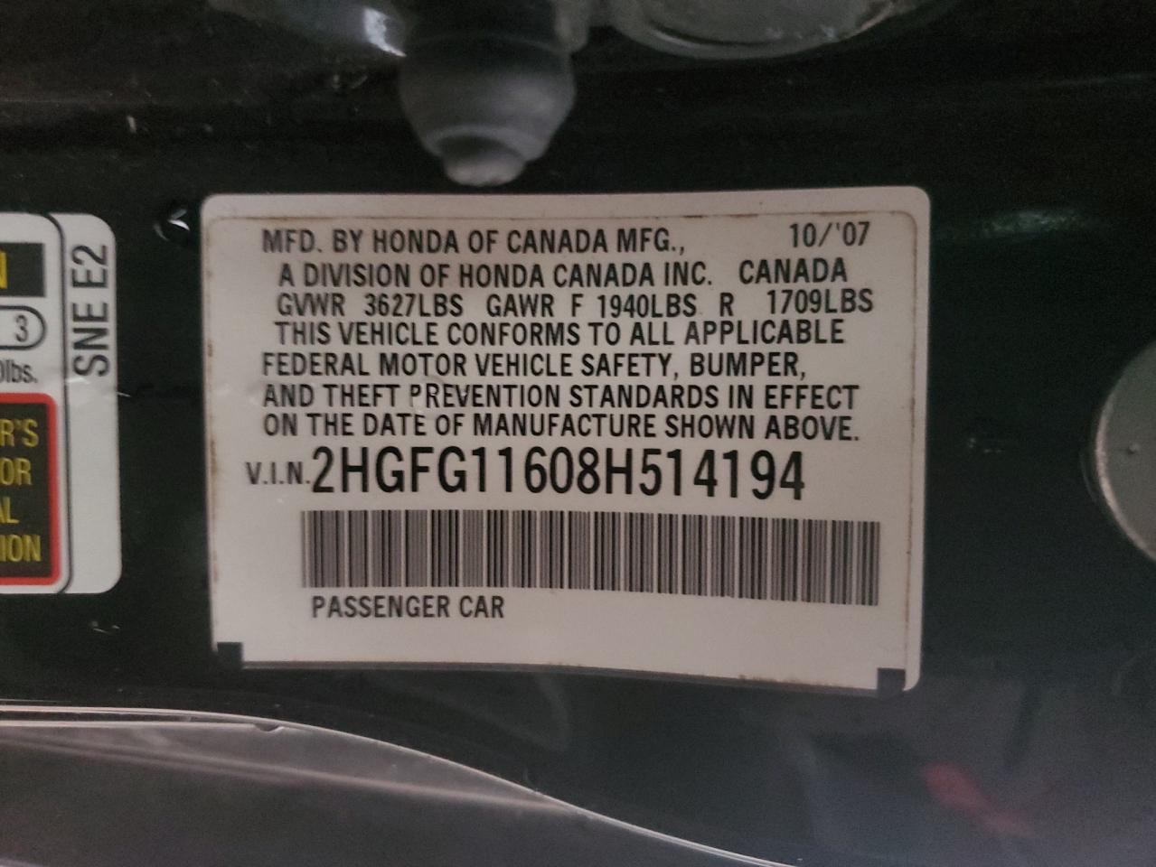 2008 Honda Civic - Image 13