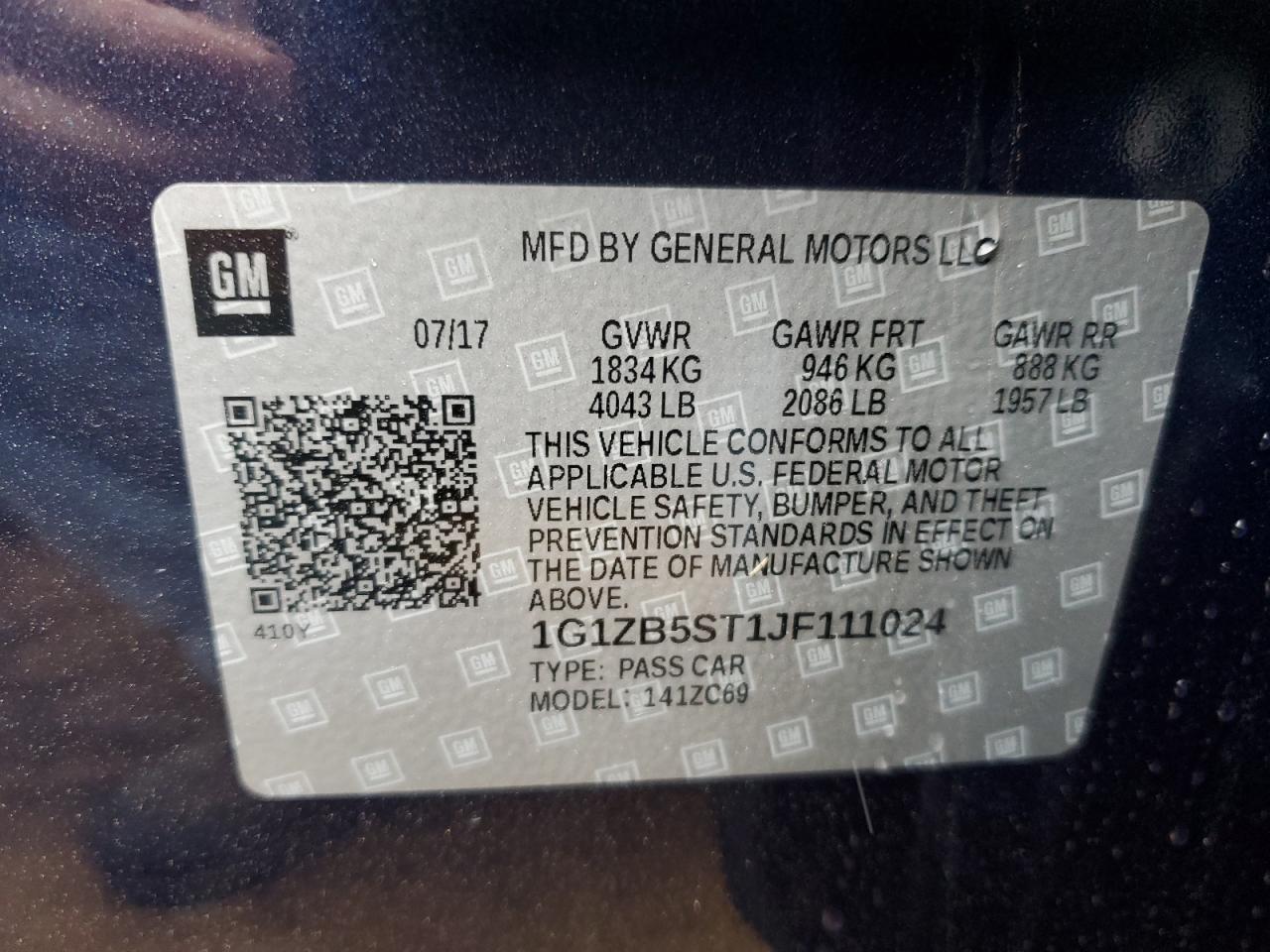 2018 Chevrolet Malibu - Image 12
