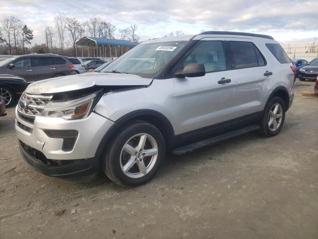  FORD EXPLORER 2018 Silver