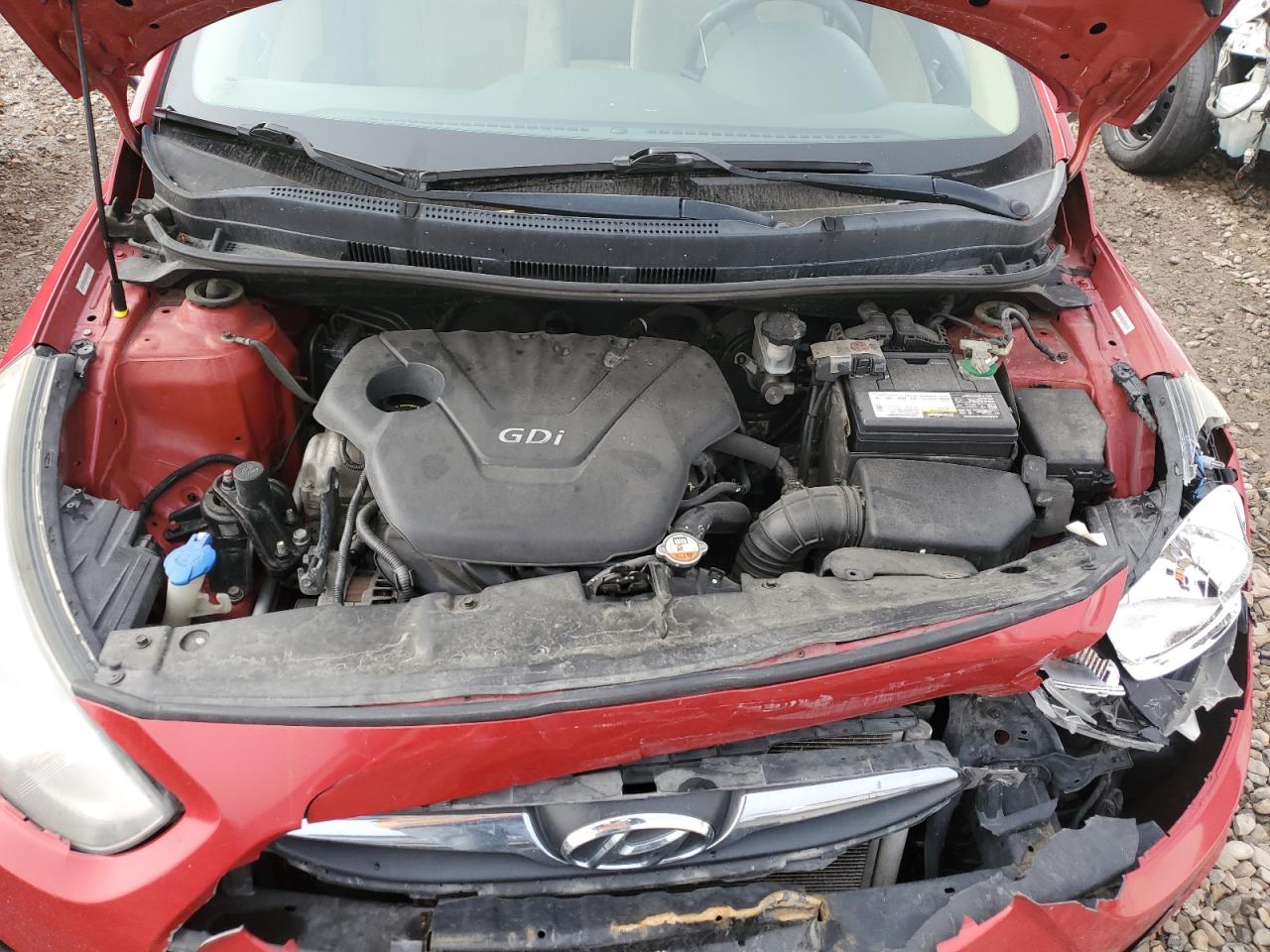 2013 Hyundai Accent Gls VIN: KMHCT4AE3DU420125 Lot: 83704424