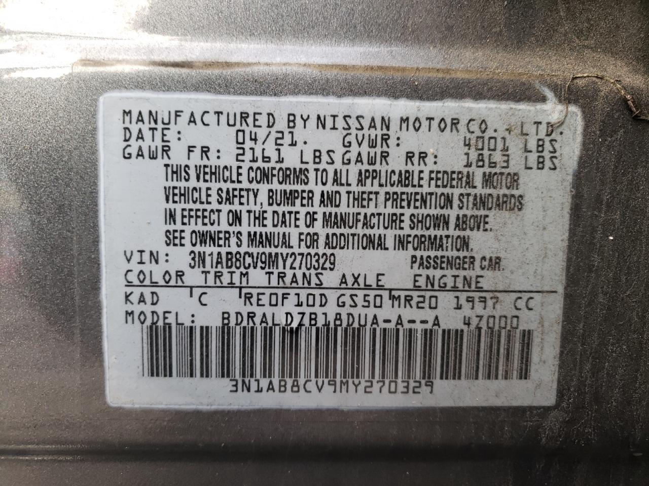 2021 Nissan Sentra - Image 14
