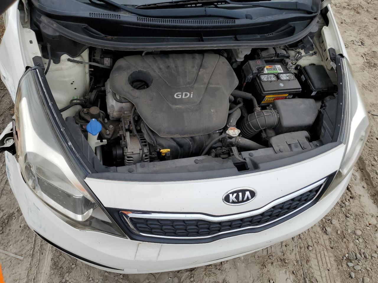 2013 Kia Rio Ex VIN: KNADN4A34D6117275 Lot: 84010054