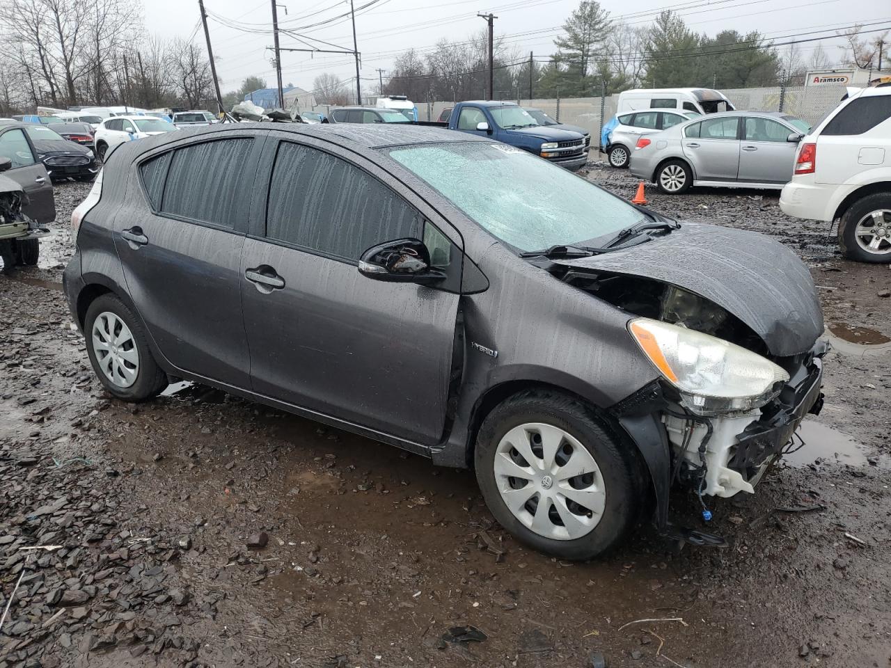 VIN JTDKDTB36D1553211 2013 TOYOTA PRIUS no.4