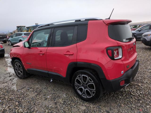  JEEP RENEGADE 2015 Czerwony