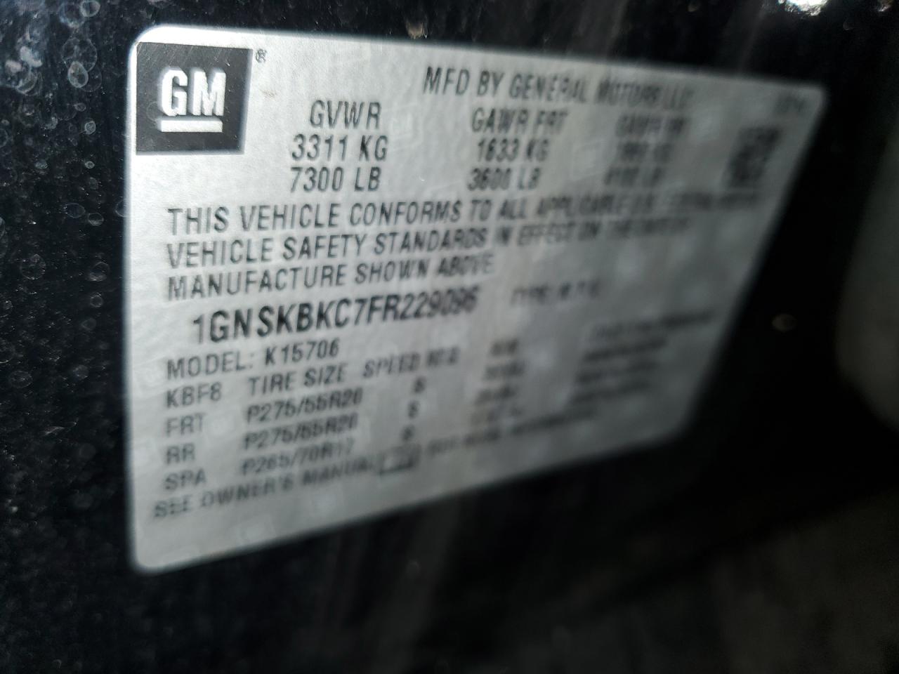 2015 Chevrolet Tahoe - Image 14