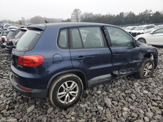  VOLKSWAGEN TIGUAN 2012 Синий