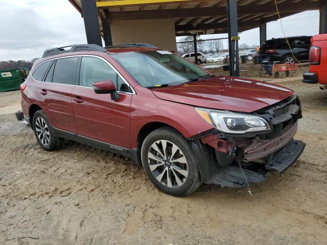  SUBARU OUTBACK 2016 Burgundy