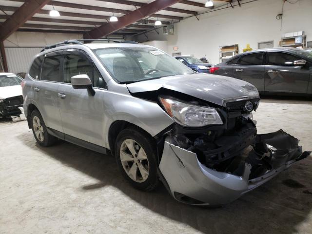  SUBARU FORESTER 2015 Srebrny