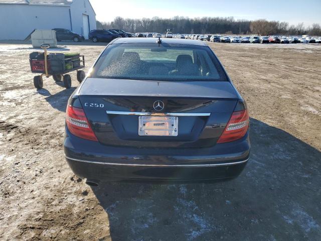  MERCEDES-BENZ C-CLASS 2013 Синий