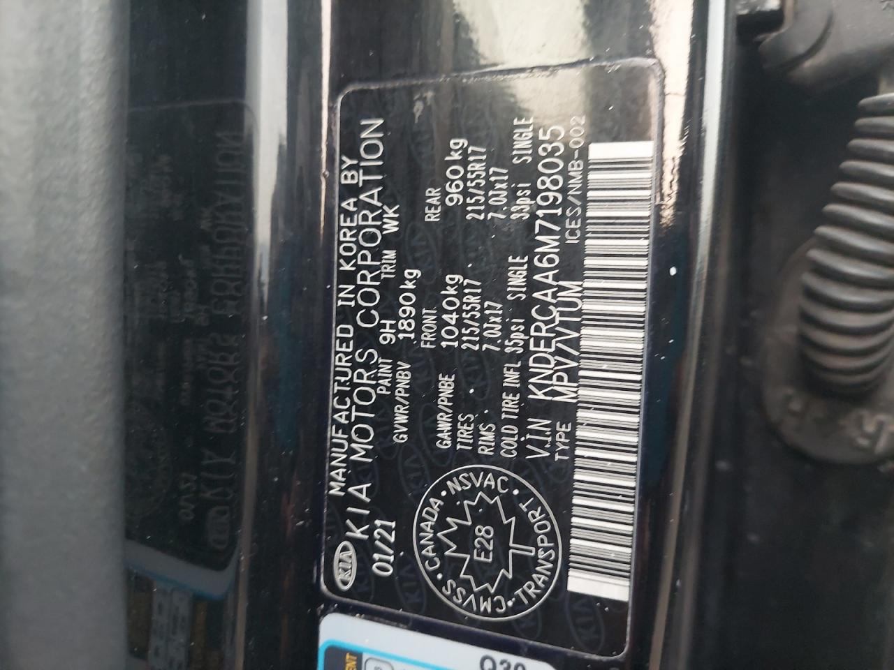 KNDERCAA6M7198035 - 2021 KIA SELTOS - #85173254