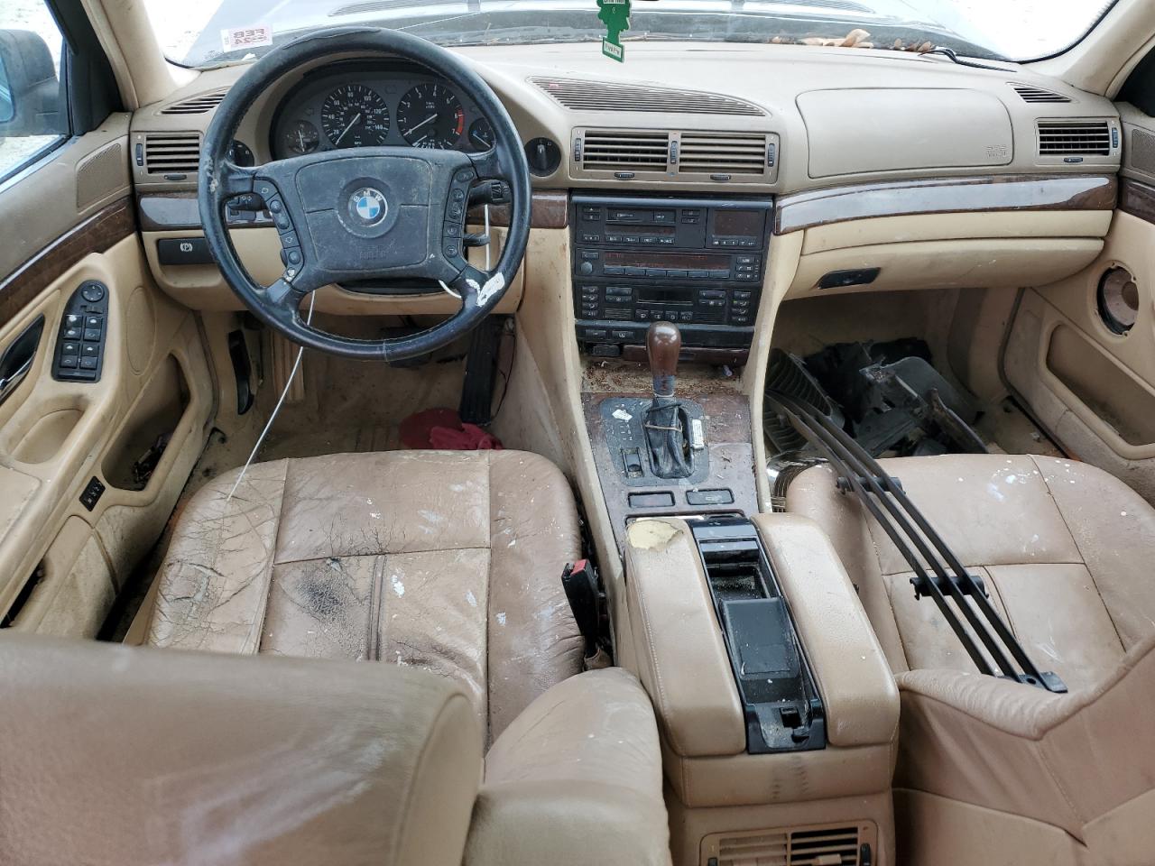 1997 BMW 740 Il VIN: WBAGJ8325VDM01757 Lot: 85734614