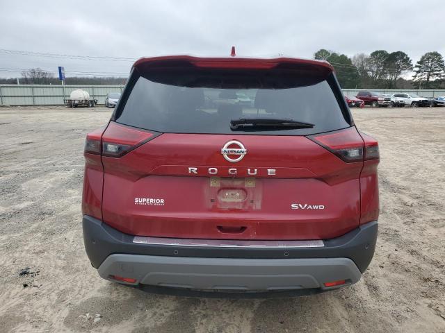  NISSAN ROGUE 2021 Червоний