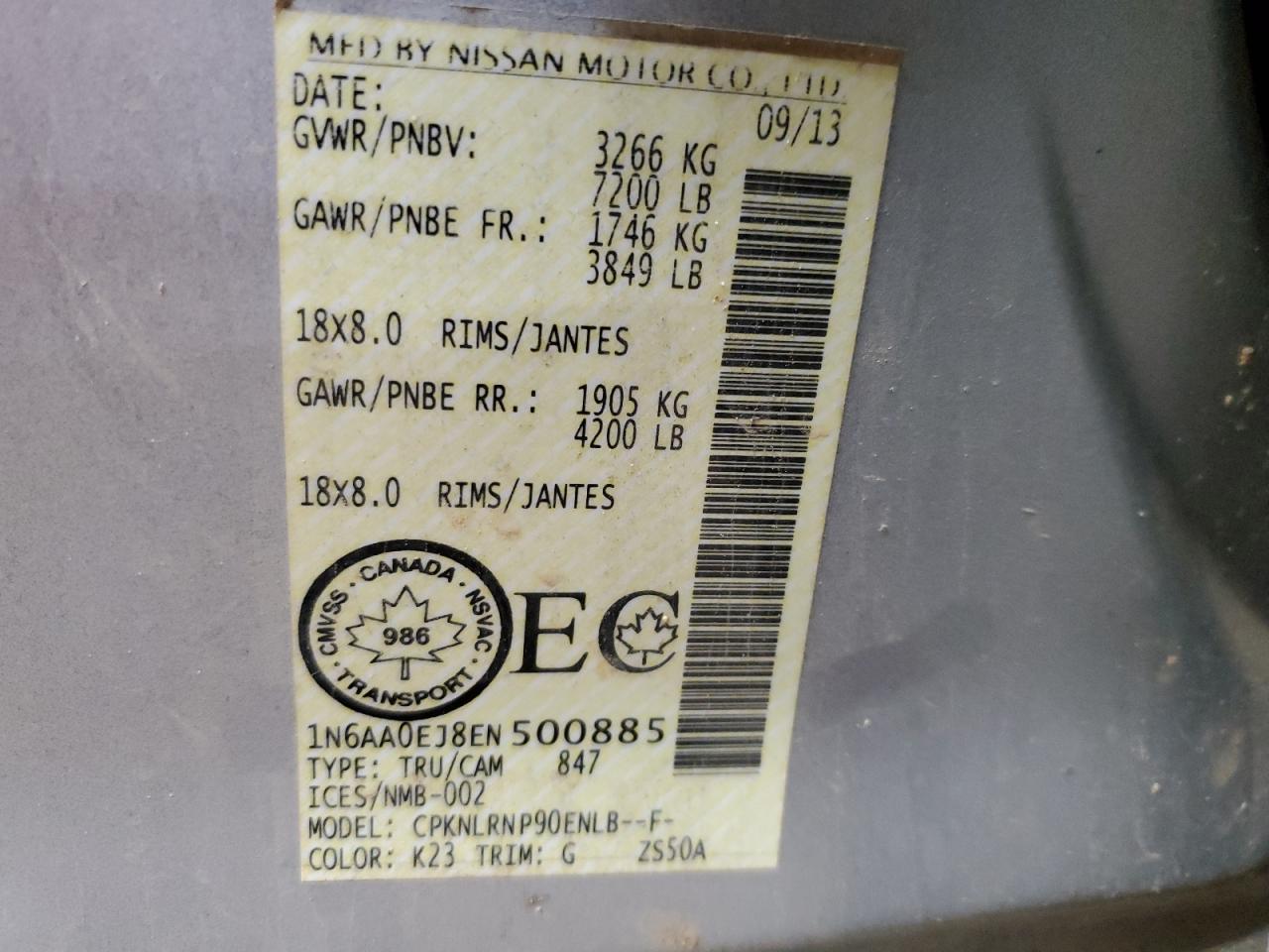 2014 Nissan Titan - Image 12