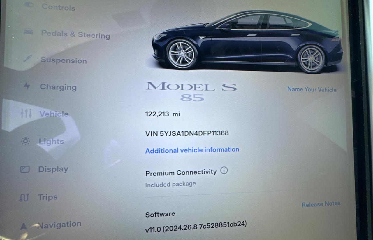 2013 Tesla Model S VIN: 5YJSA1DN4DFP11368 Lot: 83854634