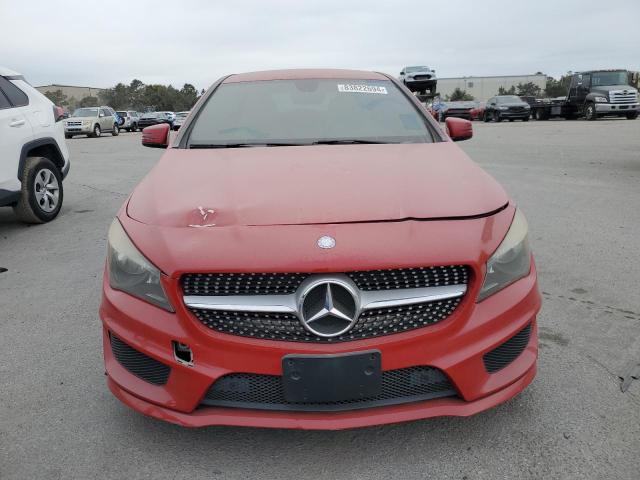 Sedans MERCEDES-BENZ CLA-CLASS 2014 Red