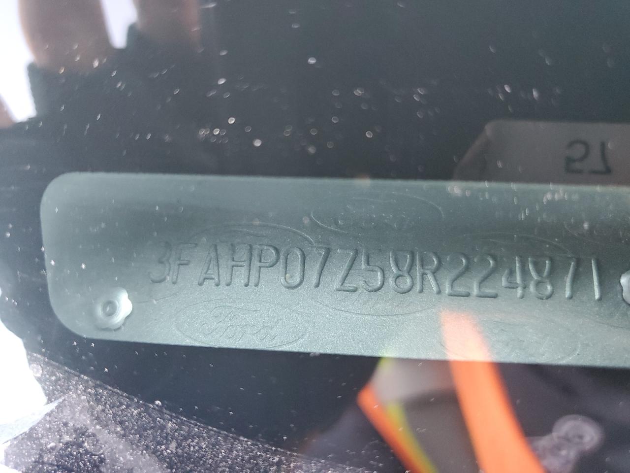 2008 Ford Fusion Se VIN: 224871 Lot: 87335774