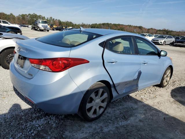  HYUNDAI ELANTRA 2012 Синий