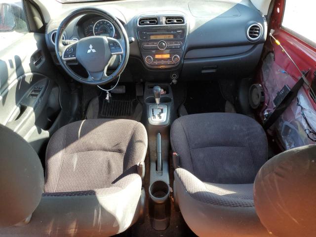  MITSUBISHI MIRAGE 2014 Czerwony