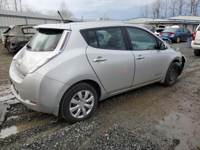  NISSAN LEAF 2013 Srebrny