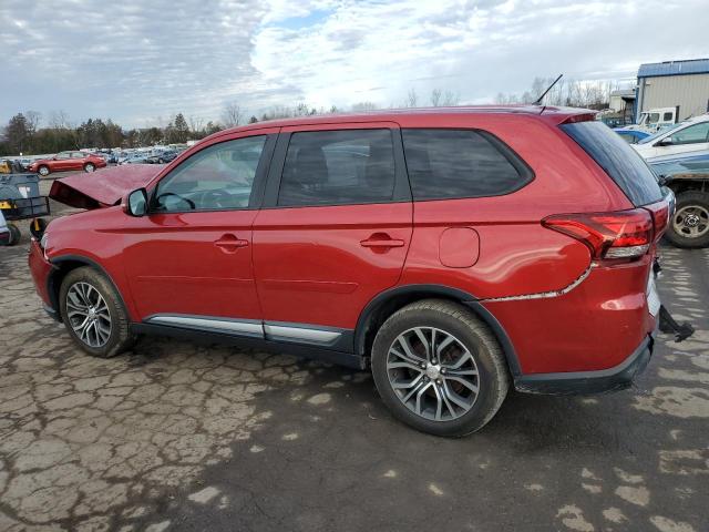  MITSUBISHI OUTLANDER 2016 Red