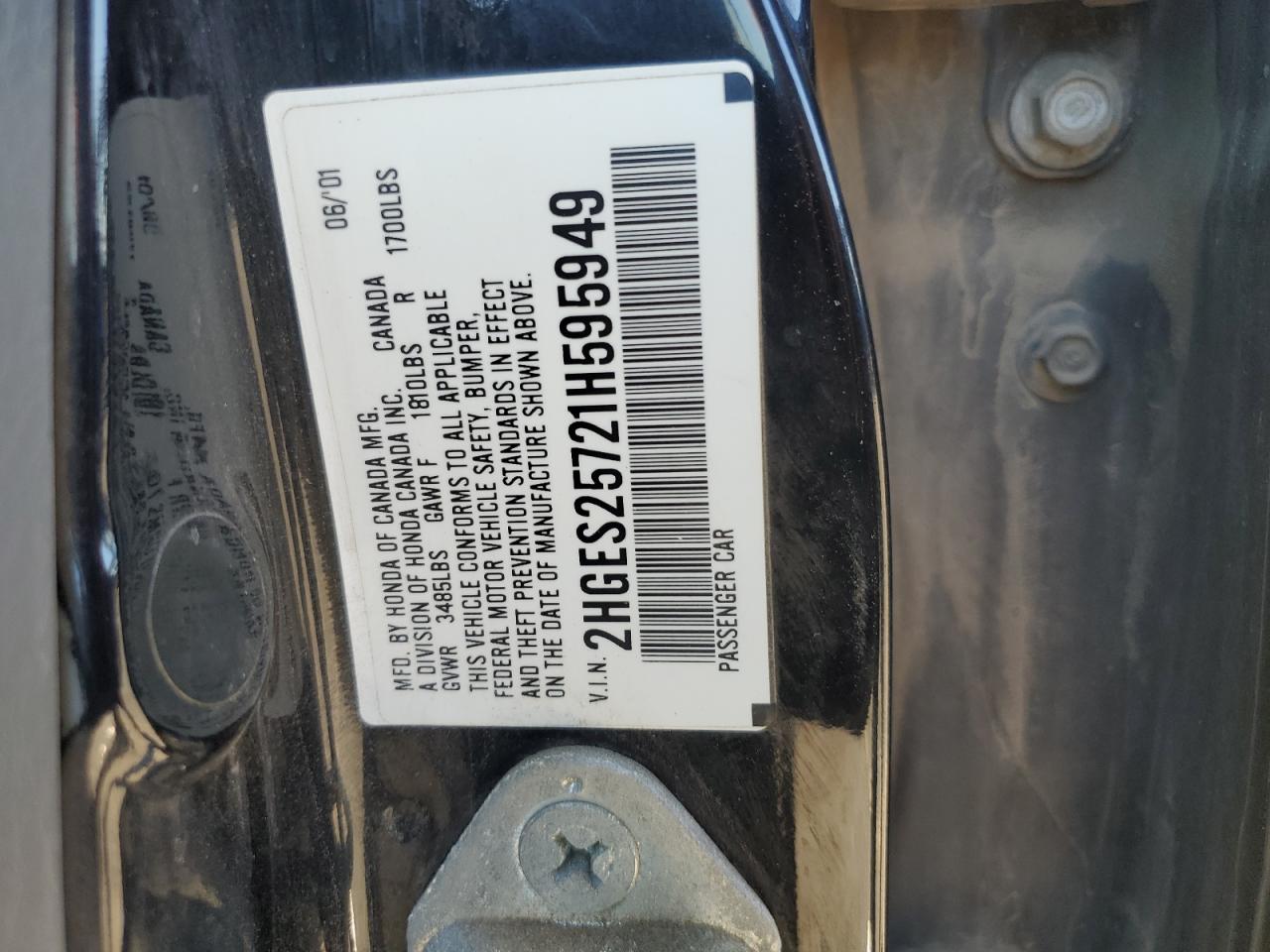 2001 Honda Civic - Image 12