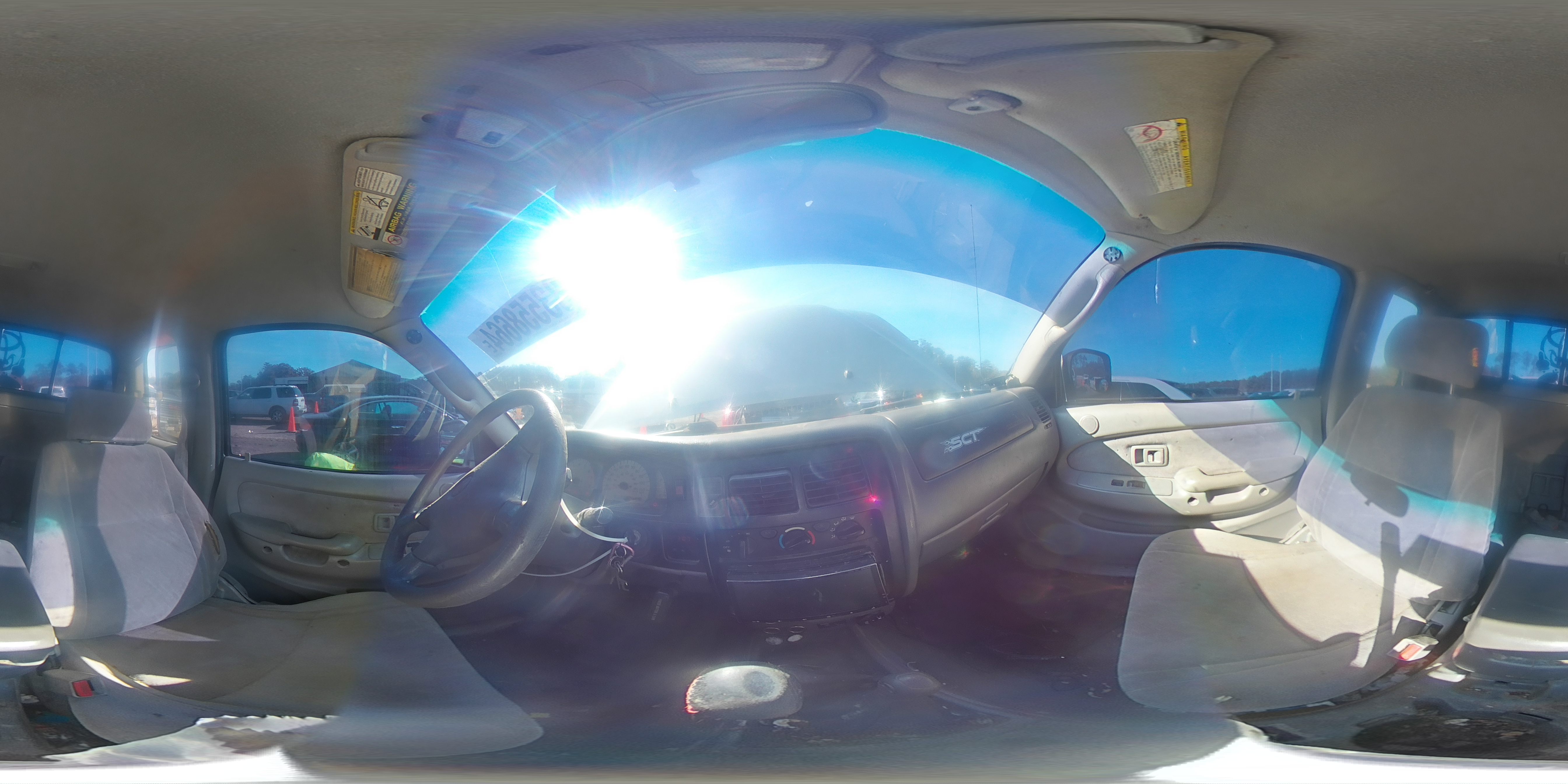 2002 Toyota Tacoma VIN: 5TEWN72N72Z086777 Lot: 83558664