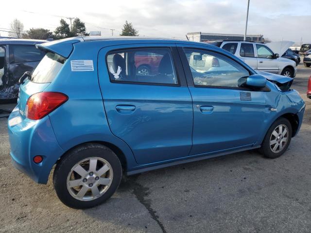  MITSUBISHI MIRAGE 2014 Blue