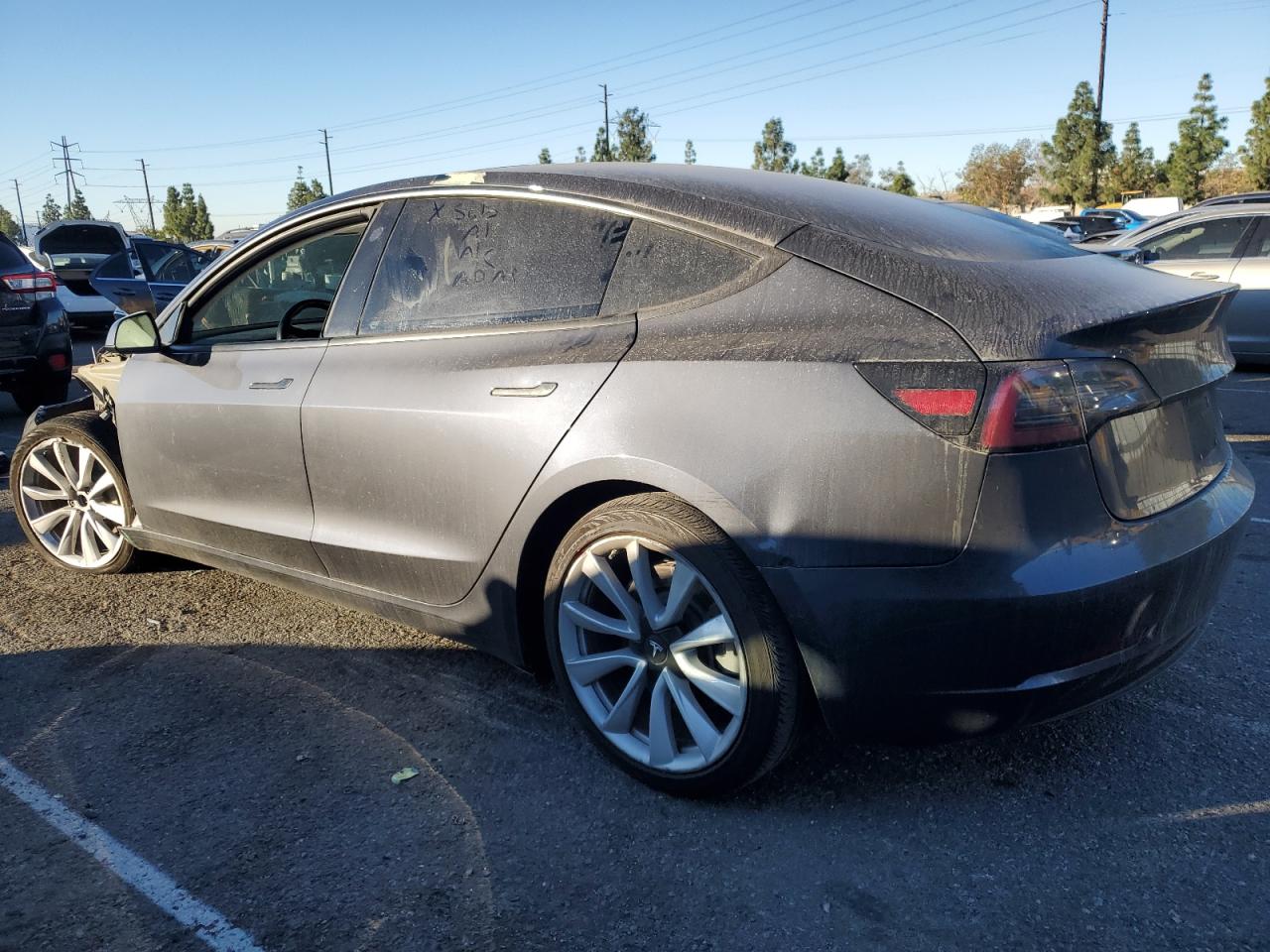 VIN 5YJ3E1EB0JF100438 2018 TESLA MODEL 3 no.2