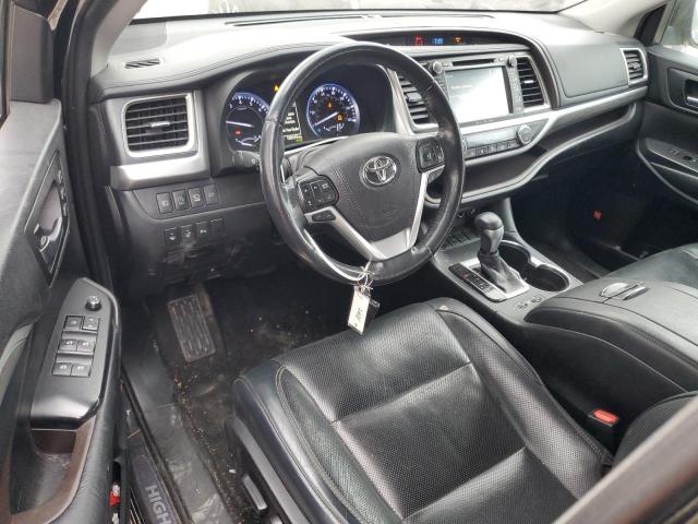  TOYOTA HIGHLANDER 2019 Czarny