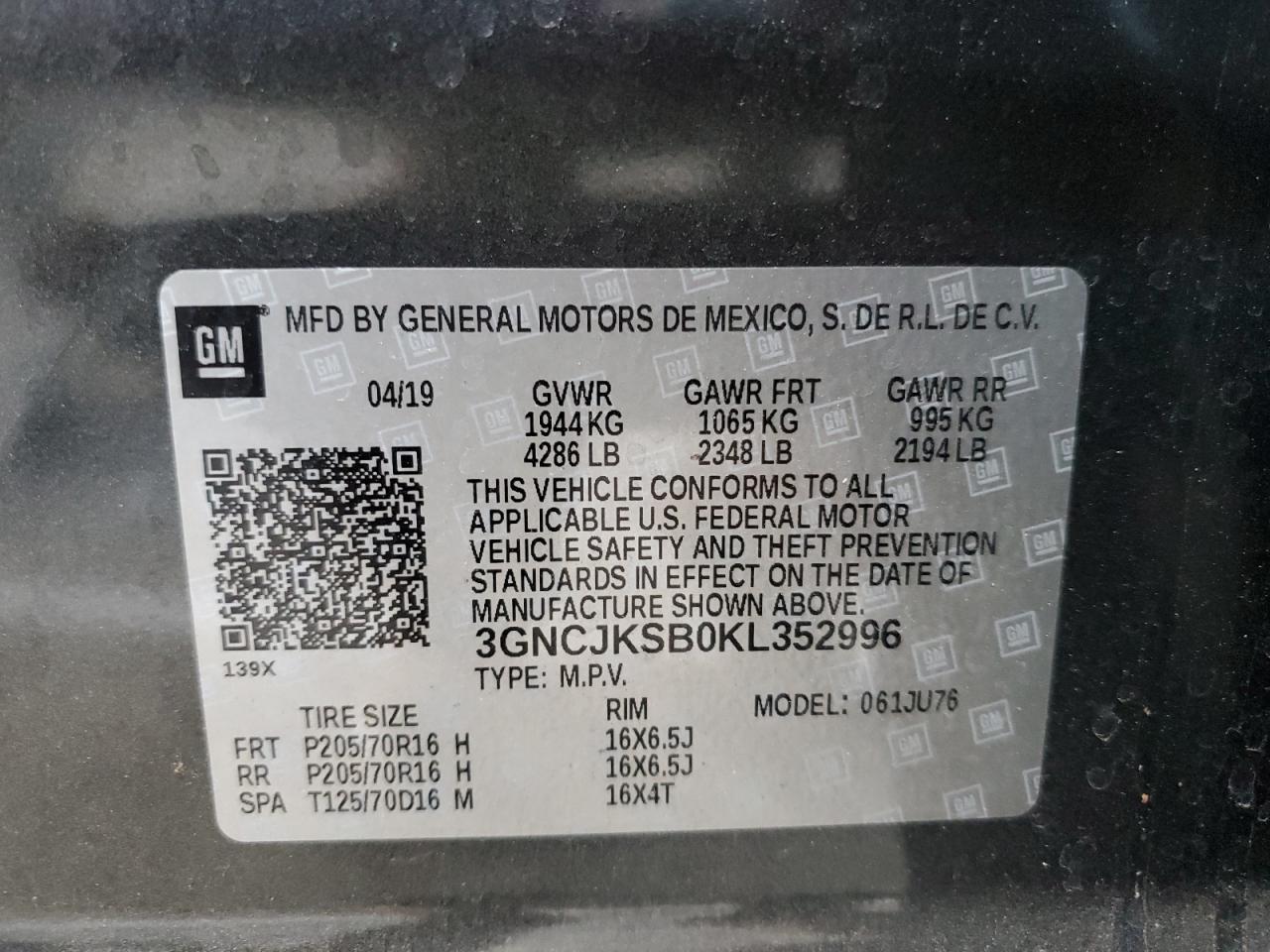 2019 Chevrolet Trax - Image 14
