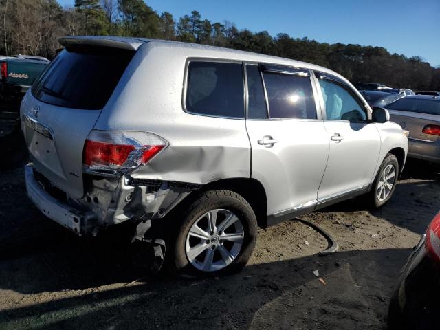  TOYOTA HIGHLANDER 2013 Сріблястий