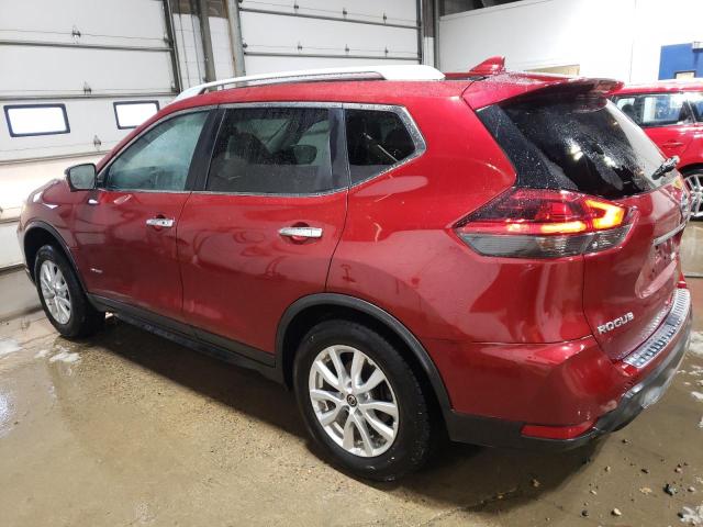  NISSAN ROGUE 2018 Czerwony