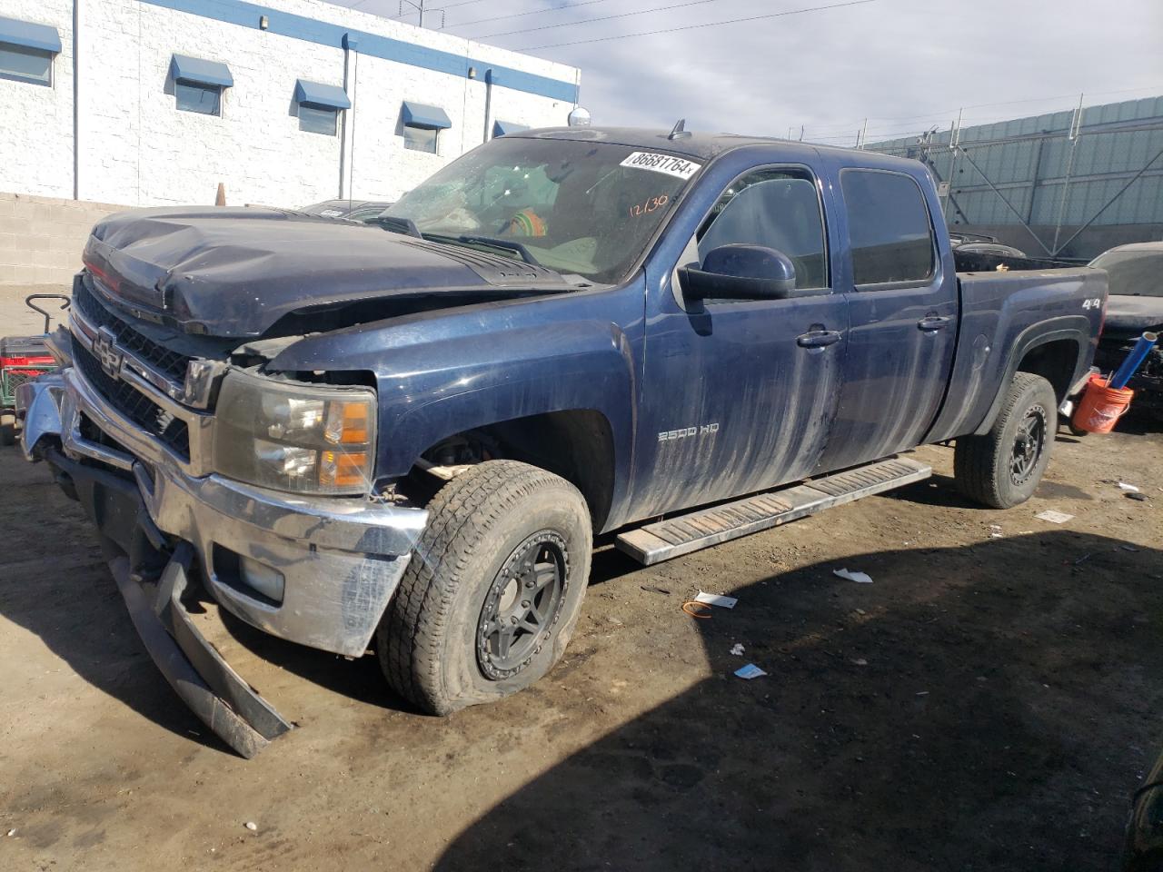 2011 Chevrolet Silverado K2500 Heavy Duty Ltz blue other diesel 1GC1KYC80BF148759 photo #1