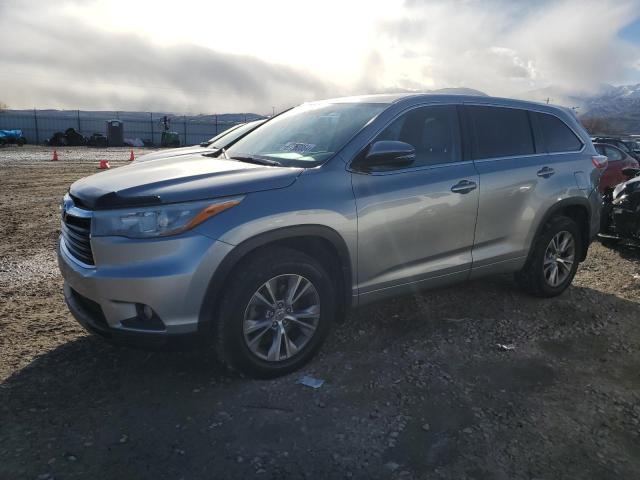 Parquets TOYOTA HIGHLANDER 2015 Silver